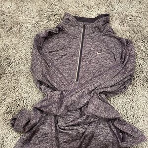 Nike half zip top
